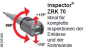 Preview: Schiebekamerasystem Inspektor ZRK70 mit Schwenkkopf (60m)
